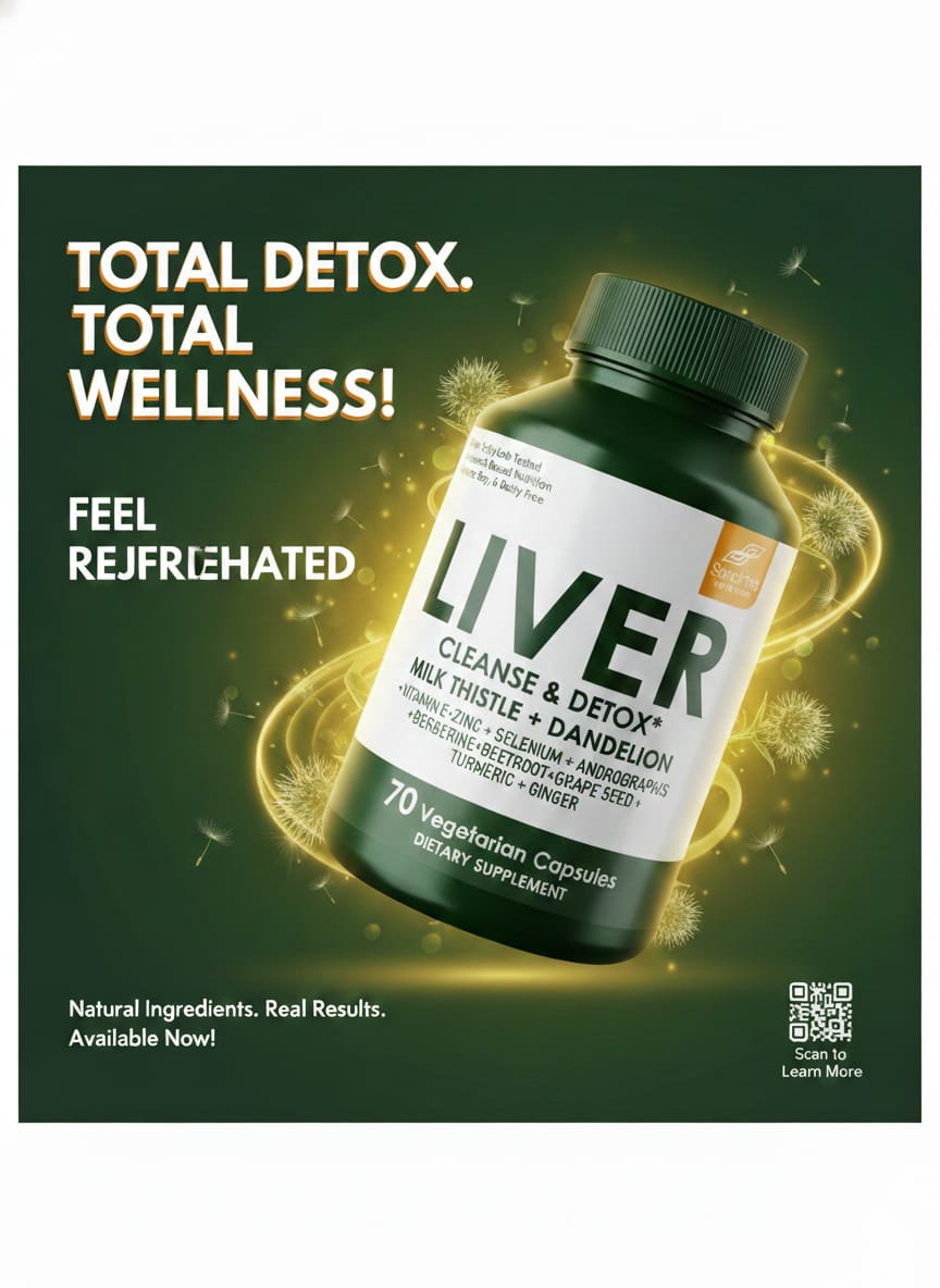 LIVER CLEANSE & DETOX, PROTEXCIÓN COMPLETA