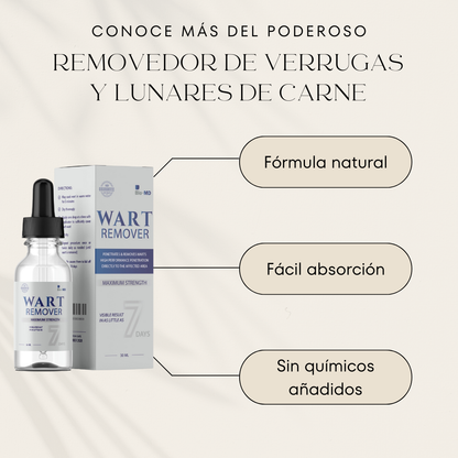 WART REMOVER | REMOVEDOR DE VERRUGAS Y LUNARES