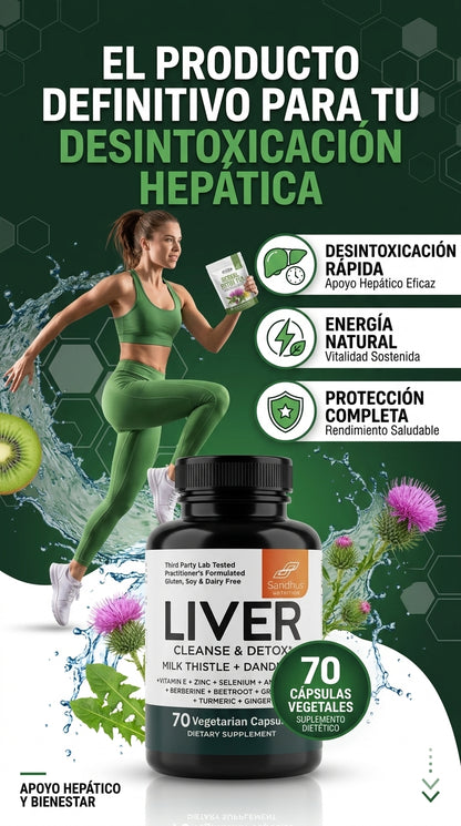 LIVER CLEANSE & DETOX, PROTEXCIÓN COMPLETA